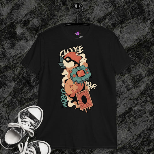 Choose Your World Graphic T-Shirt, Premium Graphic Tees, Cool Design T Shirts,  Streetwear Casual Summer Tops T-Shirt Unisex