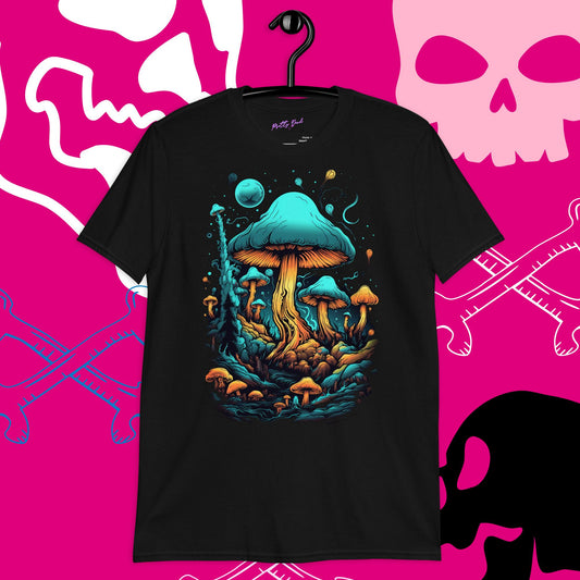 Shrooms  Graphic T-Shirt, Premium Graphic Tees, Cool Design T Shirts,  Streetwear Casual Summer Tops T-Shirt Unisex