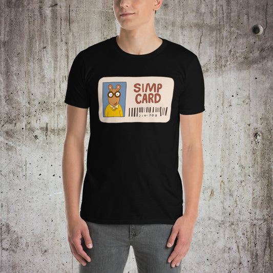 Simp Short-Sleeve Unisex T-Shirt,  Graphic T-Shirt, Premium Graphic Tees, Cool Design T Shirts,  Streetwear Casual Summer Tops T-Shirt Unisex