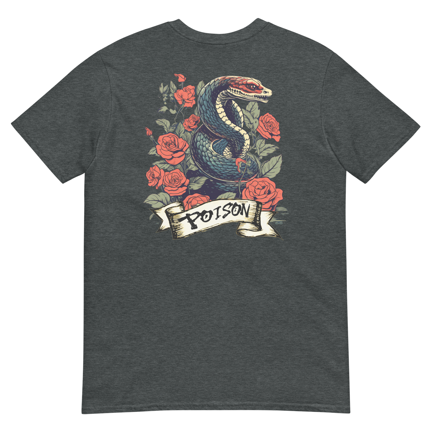 Poison  Graphic T-Shirt, Premium Graphic Tees, Cool Design T Shirts,  Streetwear Casual Summer Tops T-Shirt Unisex
