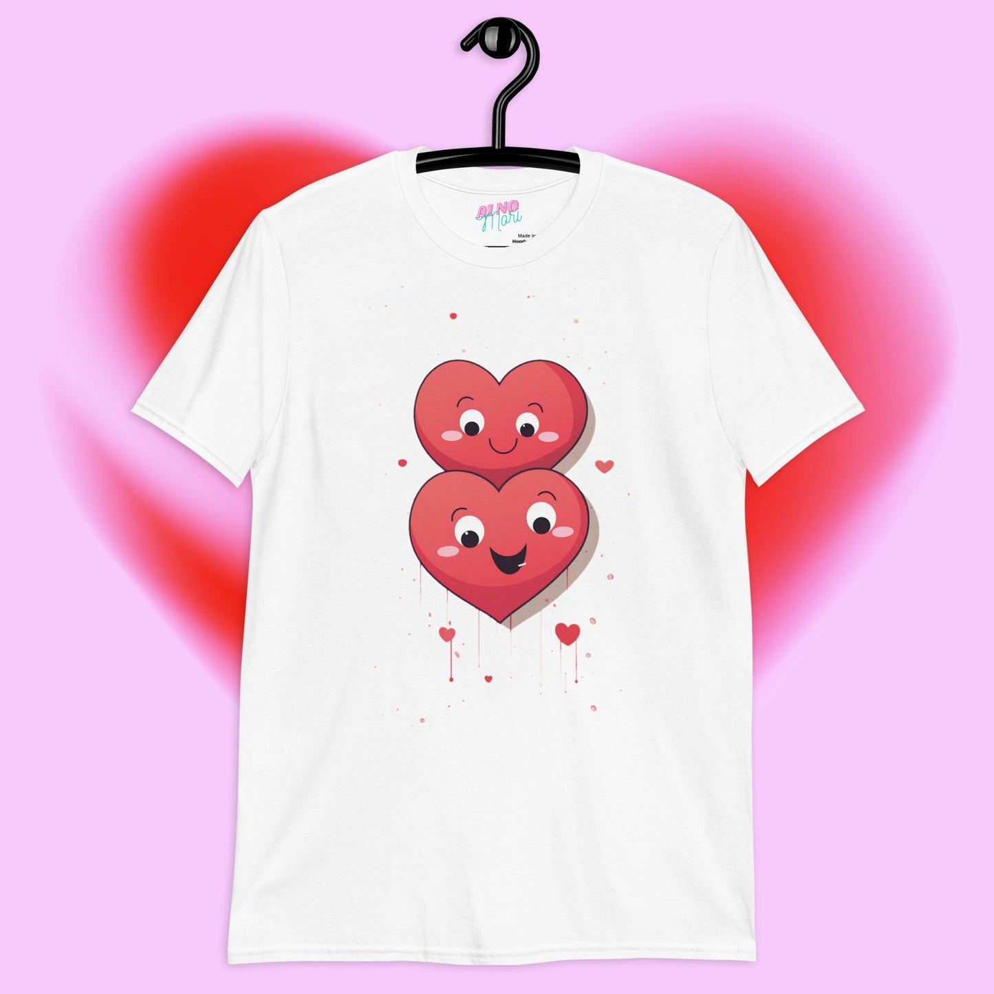 Lovely Valentine Hearts Short-Sleeve Unisex T-Shirt