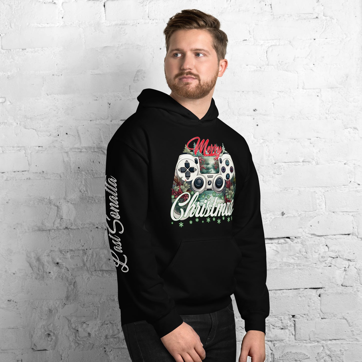 Gamer Christmas Theme Unisex Hoodie