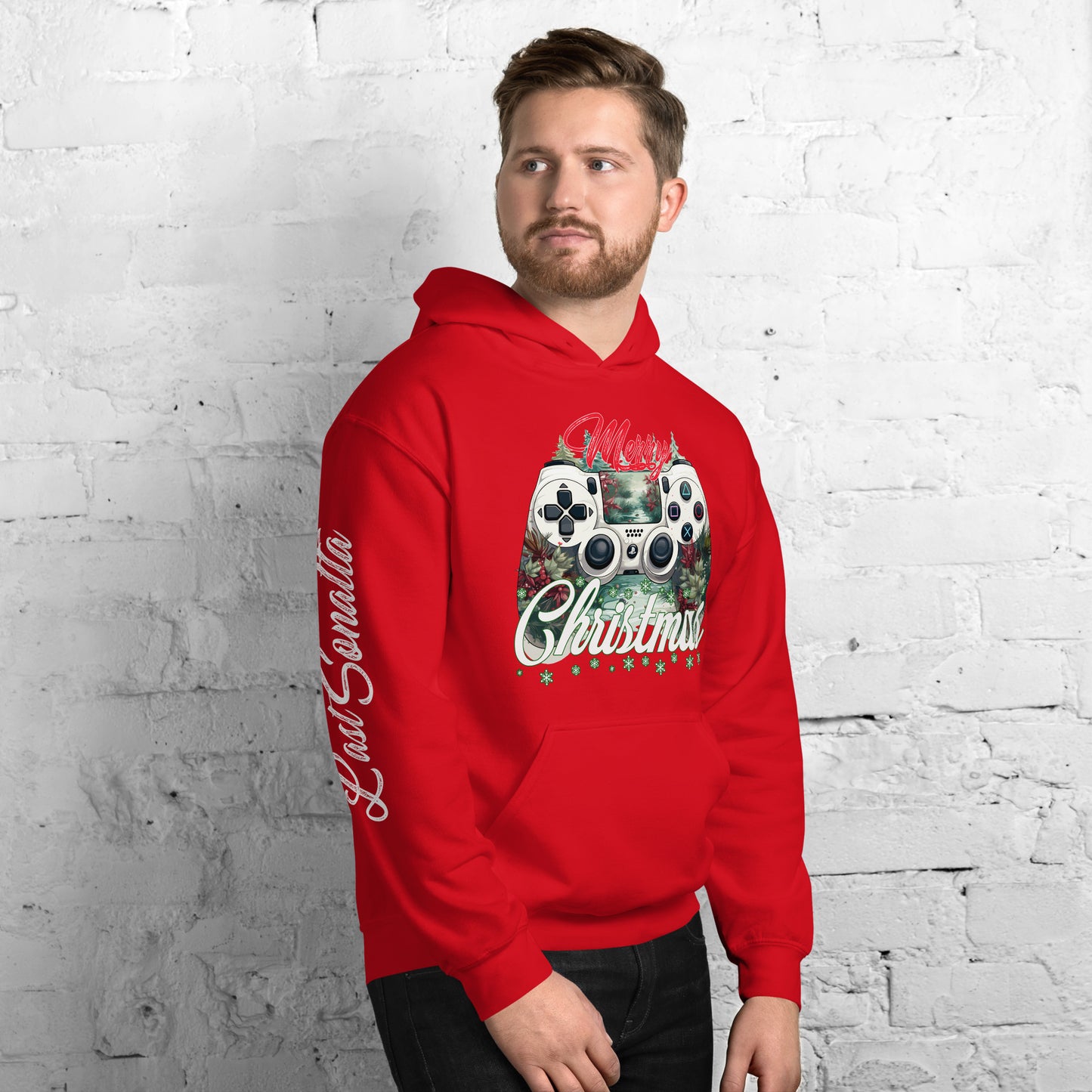 Gamer Christmas Theme Unisex Hoodie