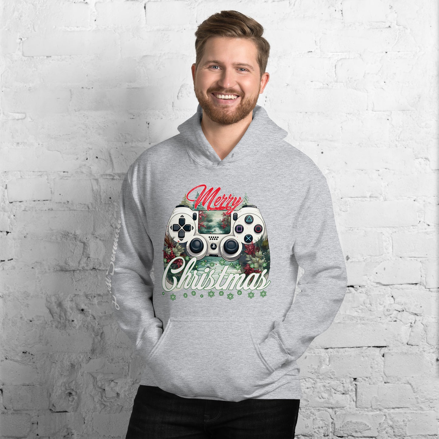 Gamer Christmas Theme Unisex Hoodie