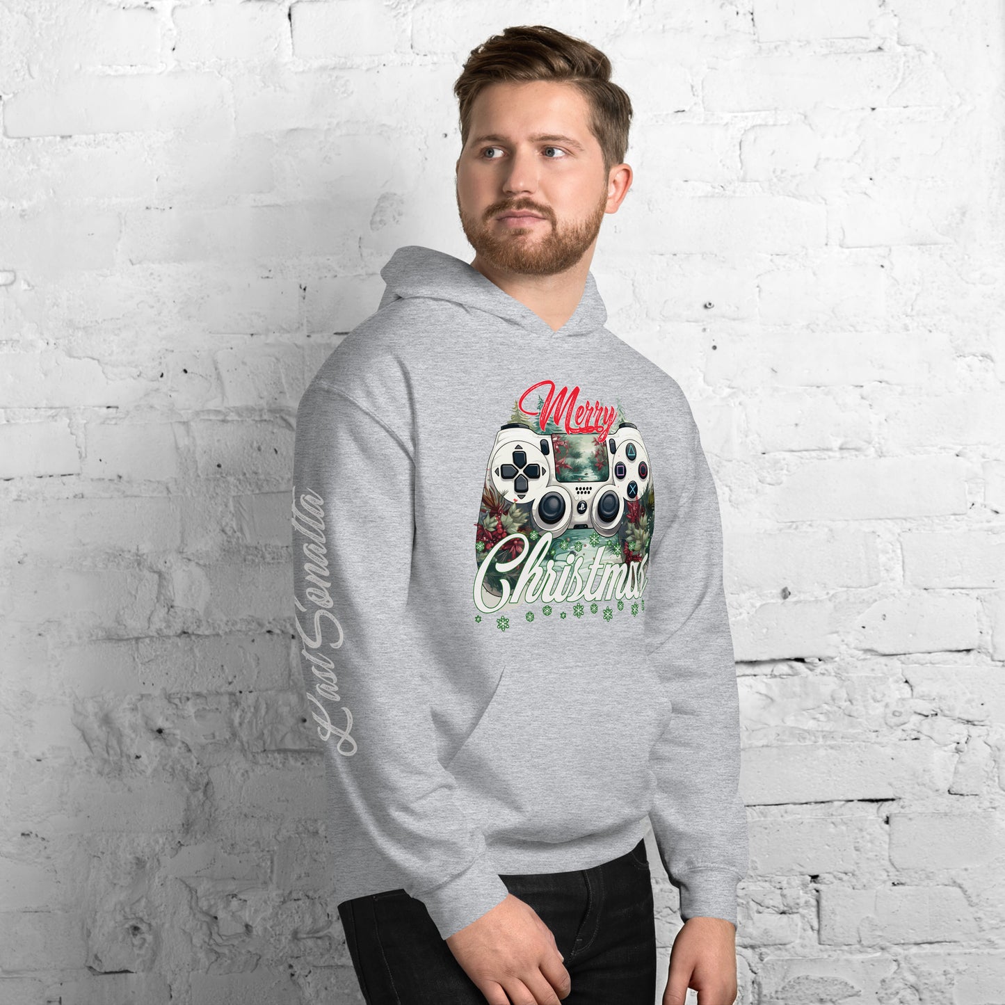 Gamer Christmas Theme Unisex Hoodie