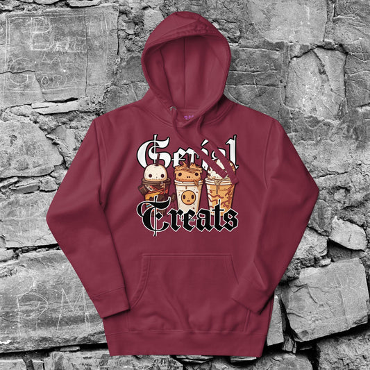 Serial Drinks Unisex Hoodie, Casual Adult Hoodies Sweatshirt for Men Women, Comfortable Fabric, Pullover with Pockets Unisex