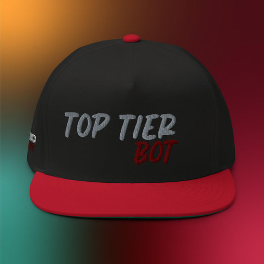 Top Tier Bot Hat, Adjustable Size for Running Workouts and Outdoor Activities All Seasons